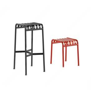 北欧吧凳3D模型下载